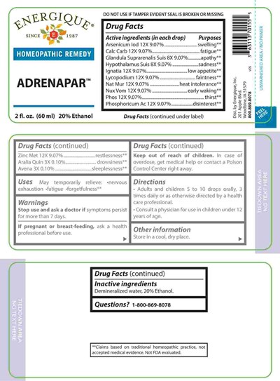 Adrenapar (Enrg121 Adrenapar 2oz 6 23 23)